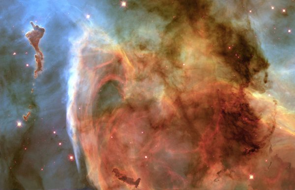 Inhomogeneous gas nebulae