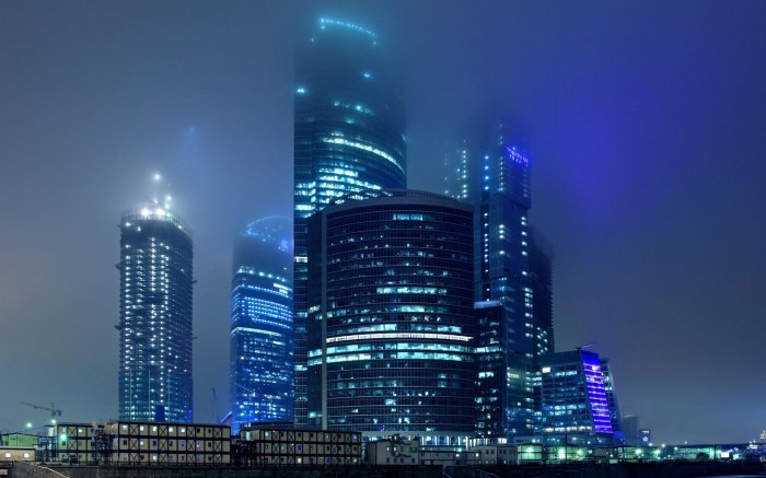 The business center “Moscow City”