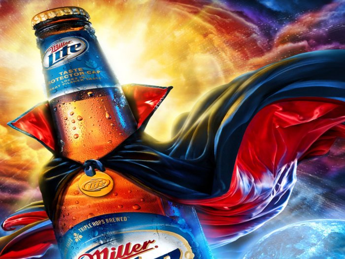 Реклама пива Miller