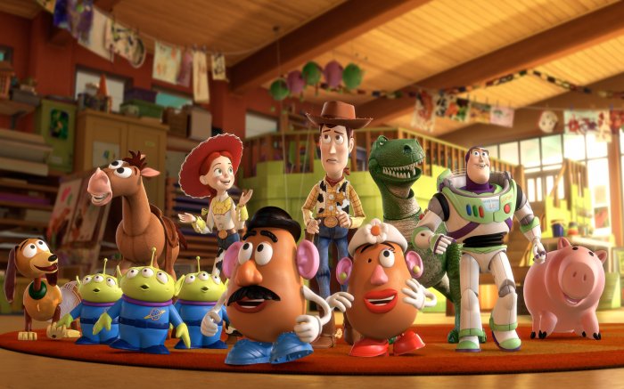 Toy story as a popular animation movie