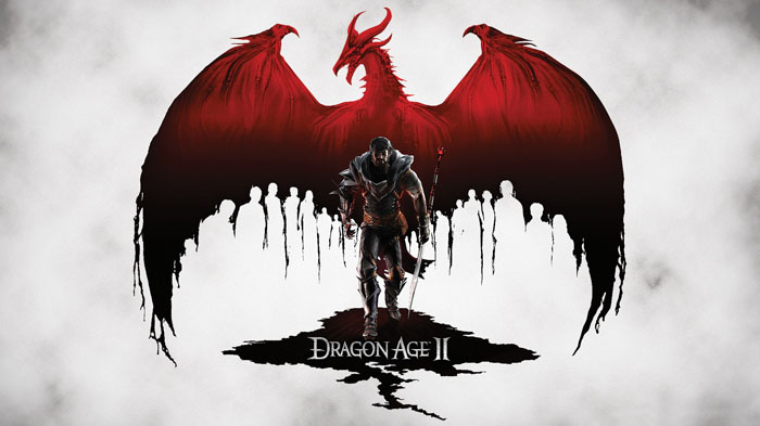 Крутая компьютерная игра Dragon age - эмблема