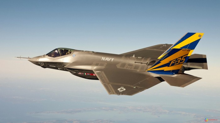 The modern fighter F35