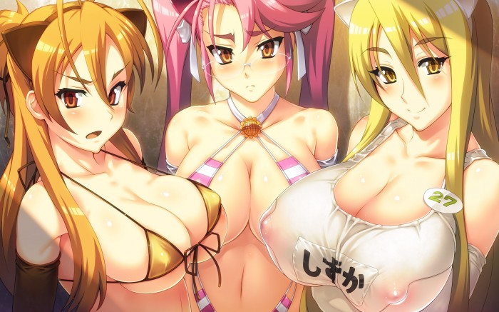 Three nice girls