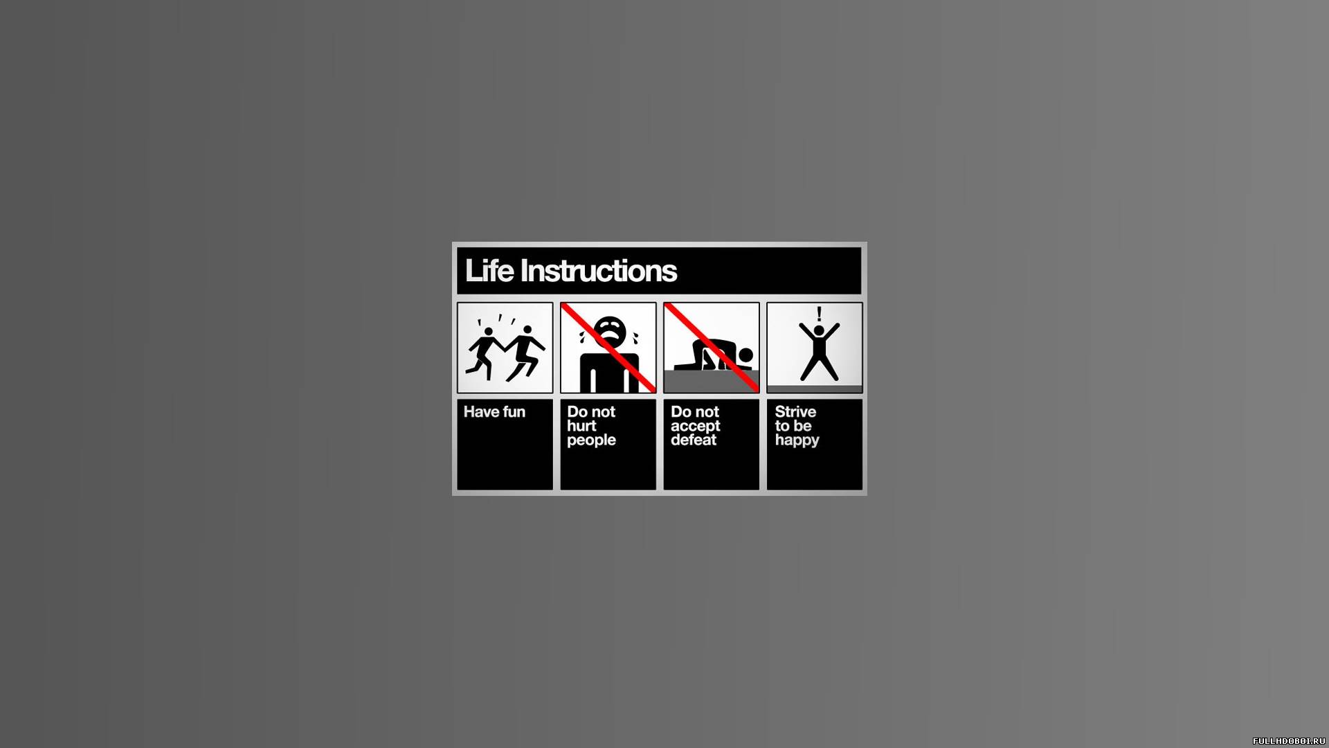 Life Instructions