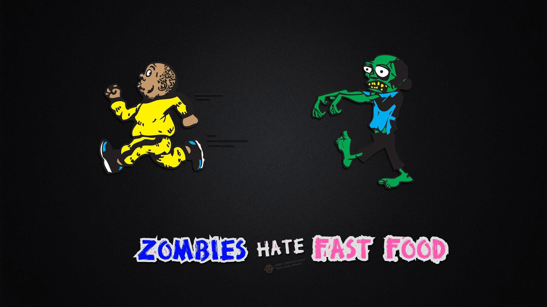 Зомби ненавидят фастфуд