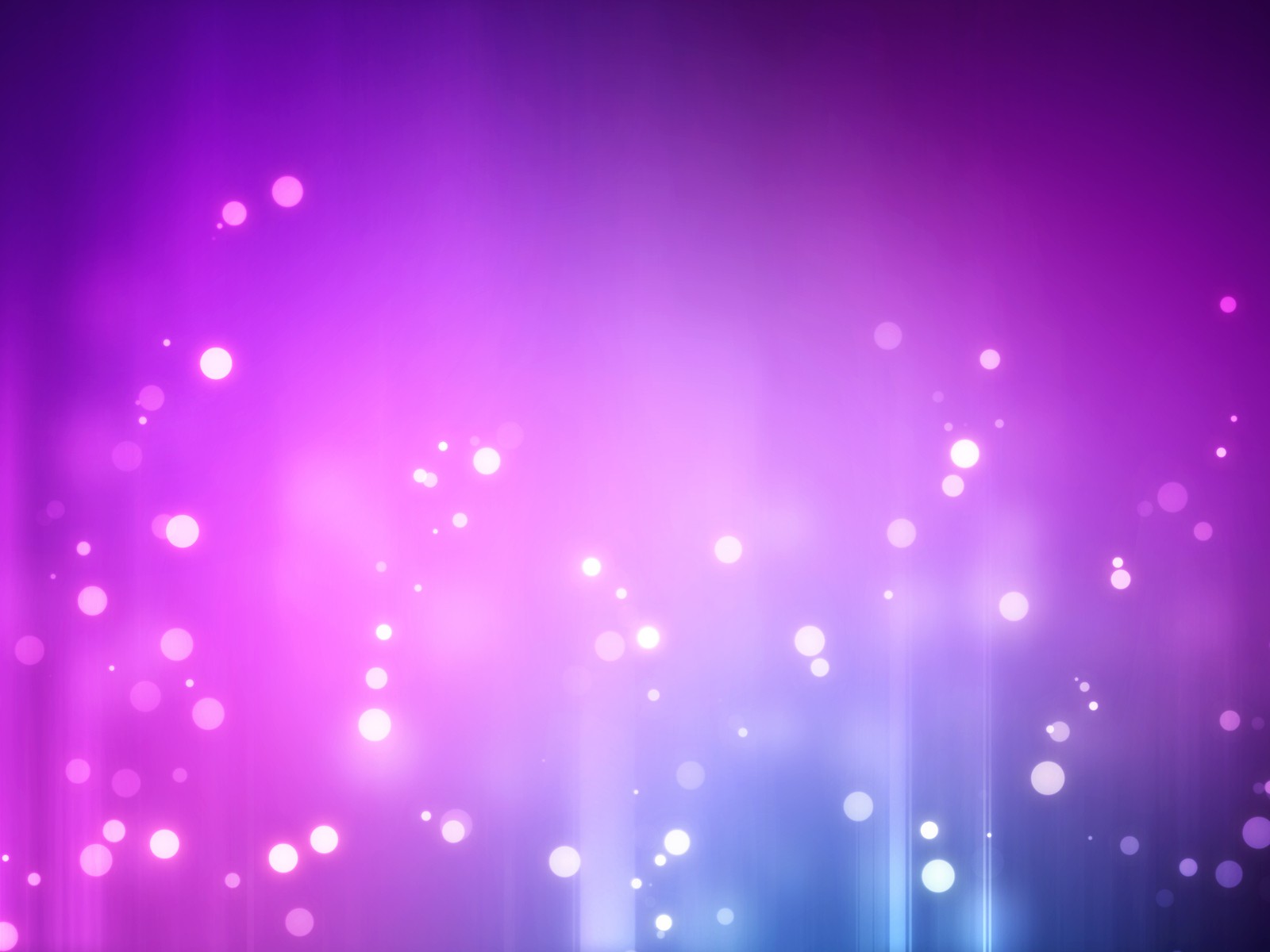 Droplets on a purple background