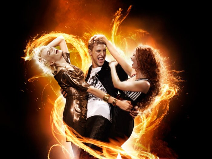 Passion for dance and fire
