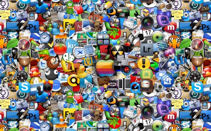 The computer icons mess