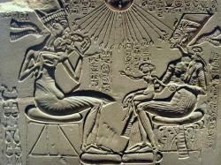 Egyptian bas-relief