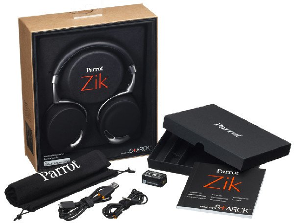 The Parrot Zik headset