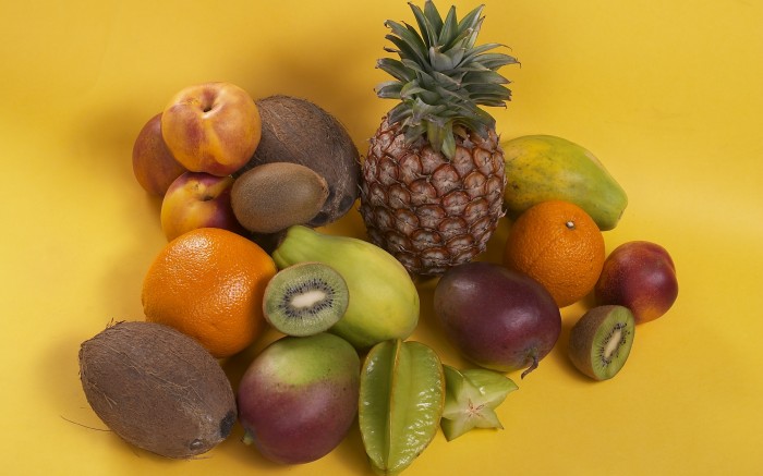 Juicy and tasty fruits