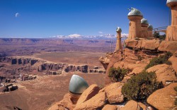 Observatory over the canyon