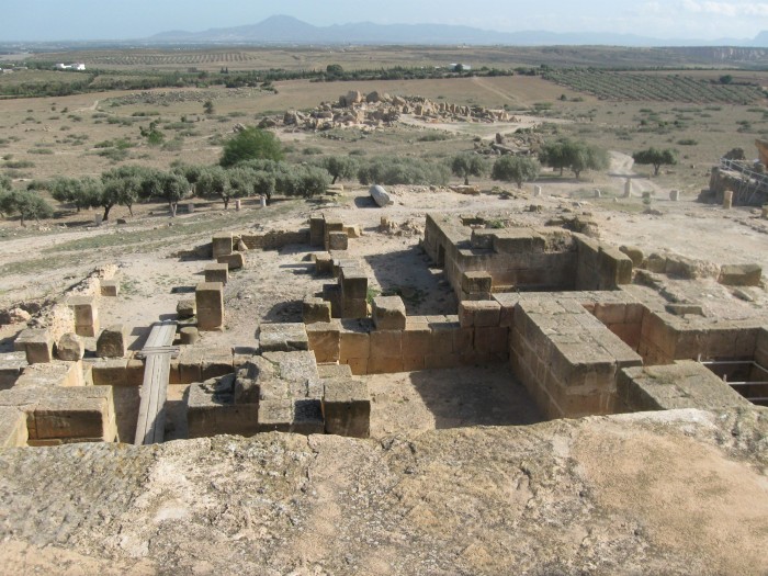 Excavations of ancient cities