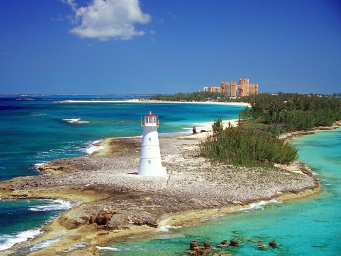 Lighthouse in Paradise really