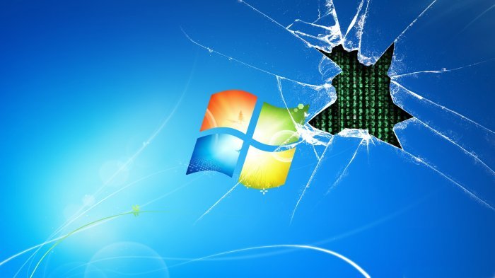 Broken Windows desktop